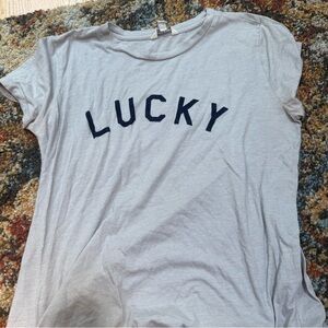 Lucky Brand Gray T-Shirt